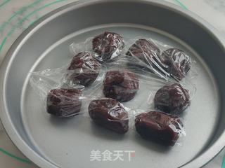 抹茶肉松豆沙酥的做法步骤：8