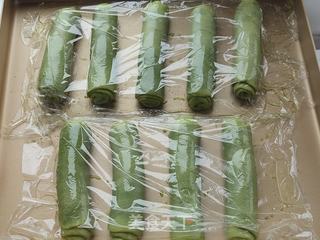 抹茶肉松豆沙酥的做法步骤:13