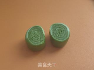 抹茶肉松豆沙酥的做法步骤:18