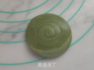 抹茶肉松豆沙酥的做法步骤:20