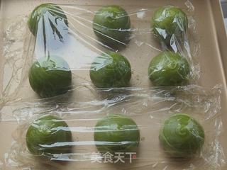 抹茶肉松豆沙酥的做法步骤:24
