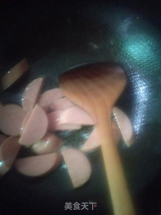 火腿炖白菜的做法步骤:5