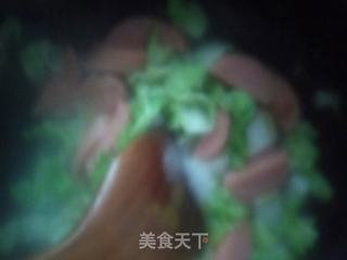 火腿炖白菜的做法步骤:10