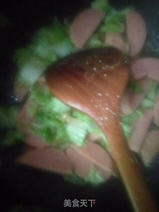 火腿炖白菜的做法步骤:12