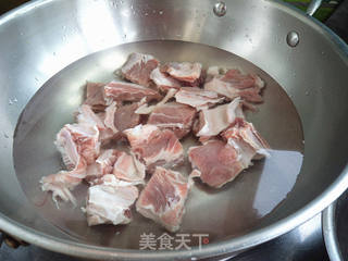 牛肋条炖黄蘑的做法步骤:4