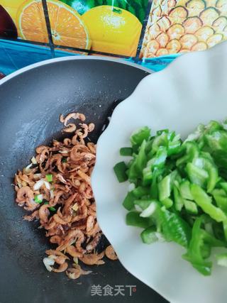 小虾米炒辣椒的做法步骤:7