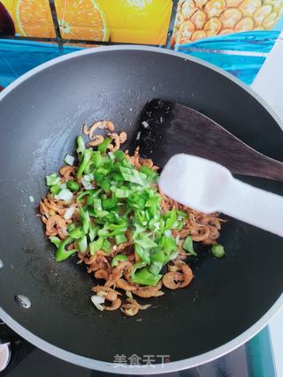 小虾米炒辣椒的做法步骤:8