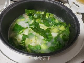 咸鸭蛋粥的做法步骤：7