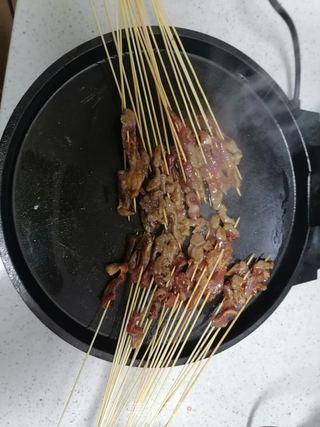 自制羊肉串的做法步骤：7