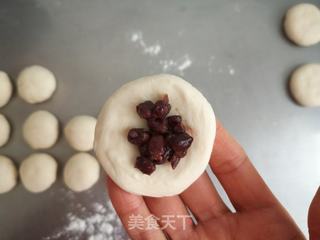 红豆松饼的做法步骤:7