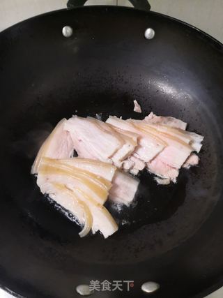 回锅肉的做法步骤:5