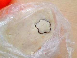 蓝莓山药花的做法步骤:4