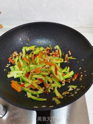 肉末西葫芦的做法步骤:12
