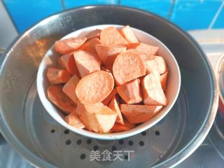 火麻红薯粉蒸肉的做法步骤：7