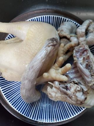清炖老母鸡汤的做法步骤:3