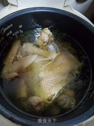 清炖老母鸡汤的做法步骤:5