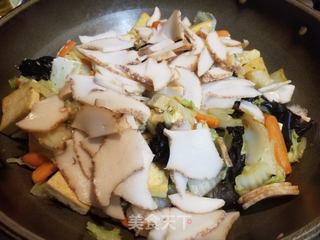 海鲜白菜豆腐煲的做法步骤:15
