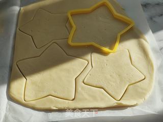 抹茶奶油夹心圣诞树饼干的做法步骤:9