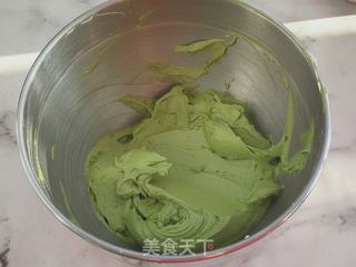 抹茶奶油夹心圣诞树饼干的做法步骤:14
