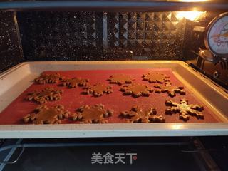 圣诞节雪花姜饼的做法步骤:9