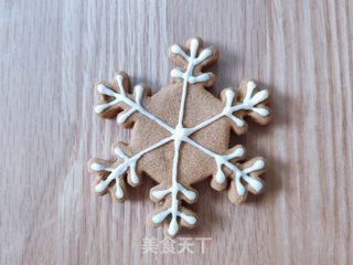 圣诞节雪花姜饼的做法步骤:11