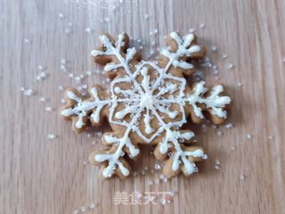 圣诞节雪花姜饼的做法步骤:12