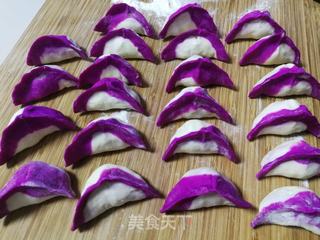 火龙果萝卜鲜肉饺子的做法步骤:16
