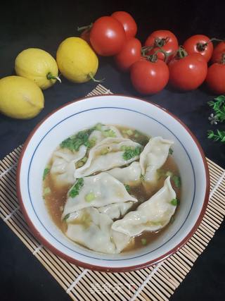香芹鸡肉水饺的做法步骤:8