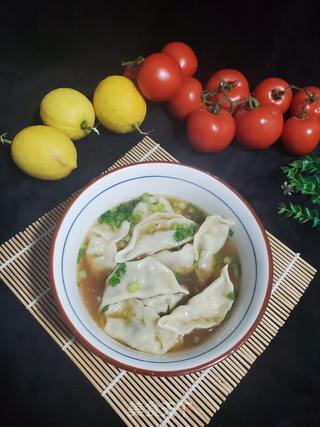 香芹鸡肉水饺的做法步骤:9