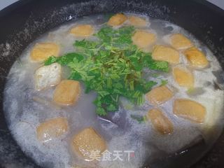 鸭血粉丝汤的做法步骤:8