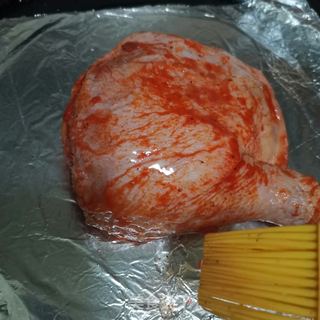 奥尔良烤鸡大腿的做法步骤:3
