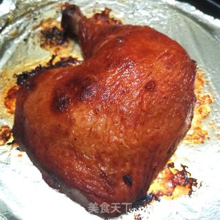 奥尔良烤鸡大腿的做法步骤:5