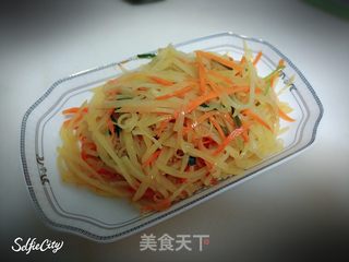 酸辣土豆丝的做法步骤:9