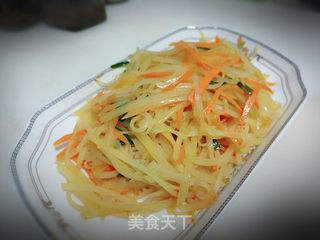 酸辣土豆丝的做法步骤:10