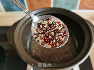 减脂鲜虾藜麦饭的做法步骤:2