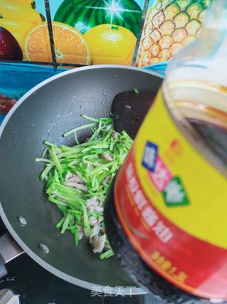 萝卜炒肉丝的做法步骤:11