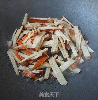 素炒和菜的做法步骤：3
