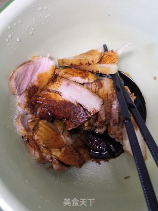 梅菜扣肉的做法步骤:9