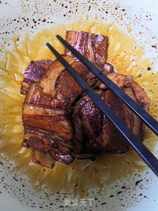 梅菜扣肉的做法步骤:11