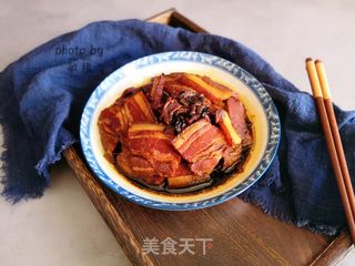 梅菜扣肉的做法步骤:18