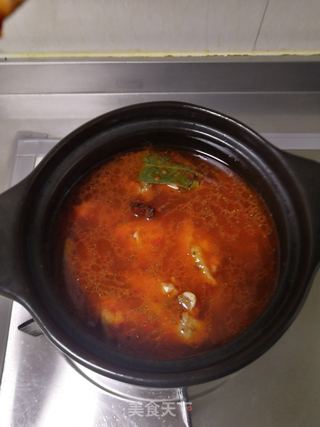 芋头时蔬炖鸡腿的做法步骤:7