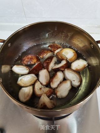 葱烧香菇的做法步骤:5