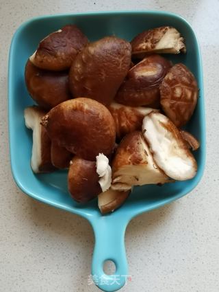 葱烧香菇的做法步骤:3
