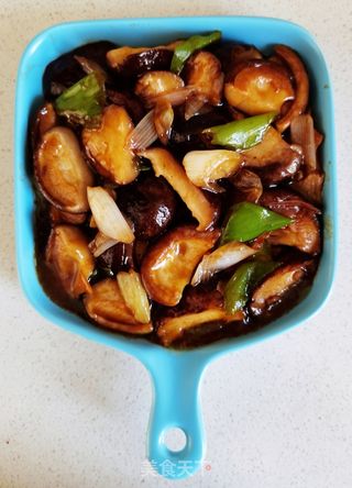 葱烧香菇的做法步骤:16