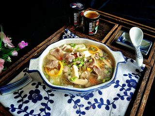 美味羊肉炖豆腐的做法步骤:7