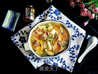 美味羊肉炖豆腐的做法步骤:10