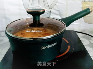 圣诞美味蜜汁水果炖牛奶的做法步骤:6