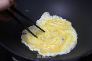 韭黄炒蛋的做法步骤:3