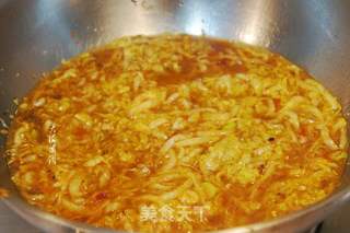 羊肉汆酸菜的做法步骤:4