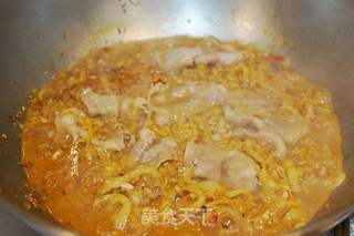 羊肉汆酸菜的做法步骤:5